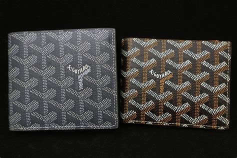 goyard wallet replica men|how to authenticate goyard.